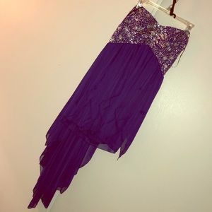 Purple party dress!